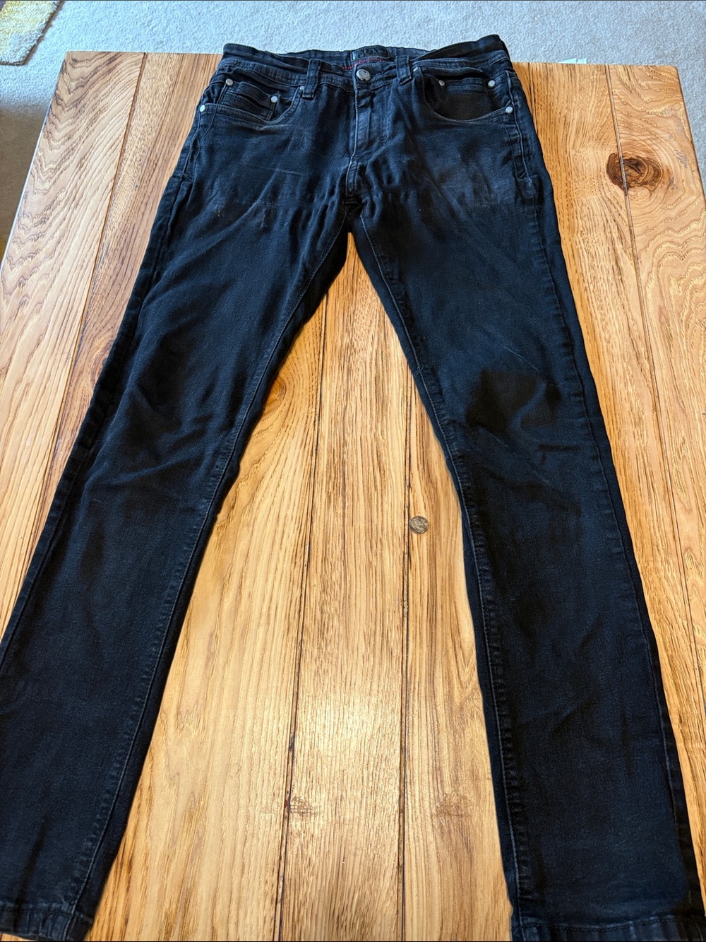 Slim Black Jeans by Steves Jeans